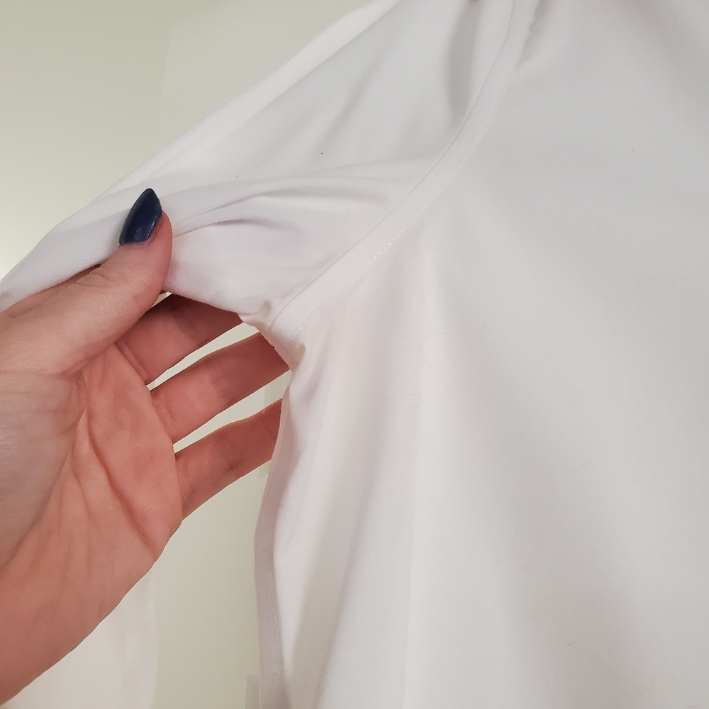 Talbots • Classic White Button Down - Picture 6 of 7